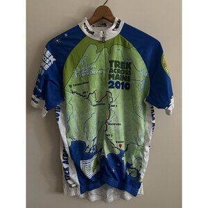 Trek across Maine 2010 men’s Bike cycling shirt XL Cyclist Gear Jersey
